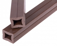 Композитная пустотелая террасная доска  PW Polymer&Wood (ПолимерВуд) Мербау 3